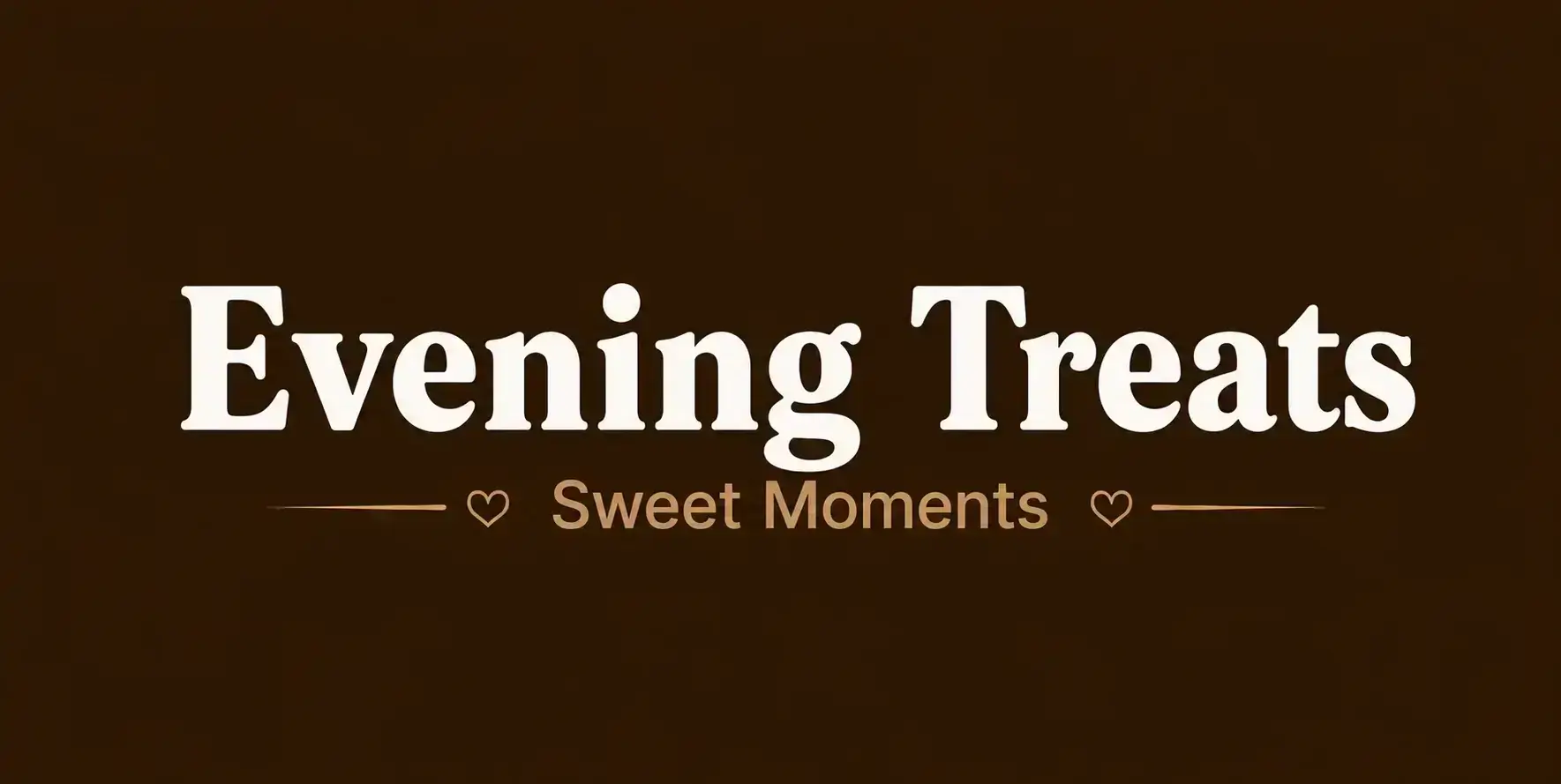 Evening Treats & Tea Time Desserts Karachi